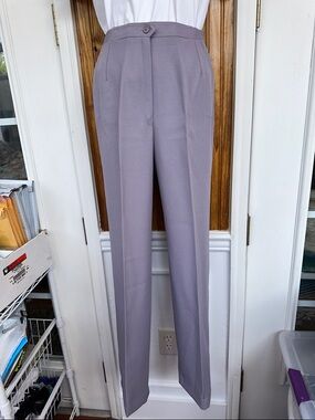 NWT Vintage 70s Haberdashery by Personal Lavender Polyester Pants